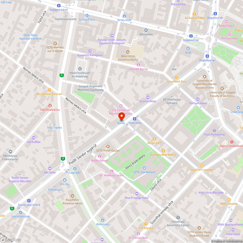 Fagyökerek által felnyomott kerékpárút bejelentés helye