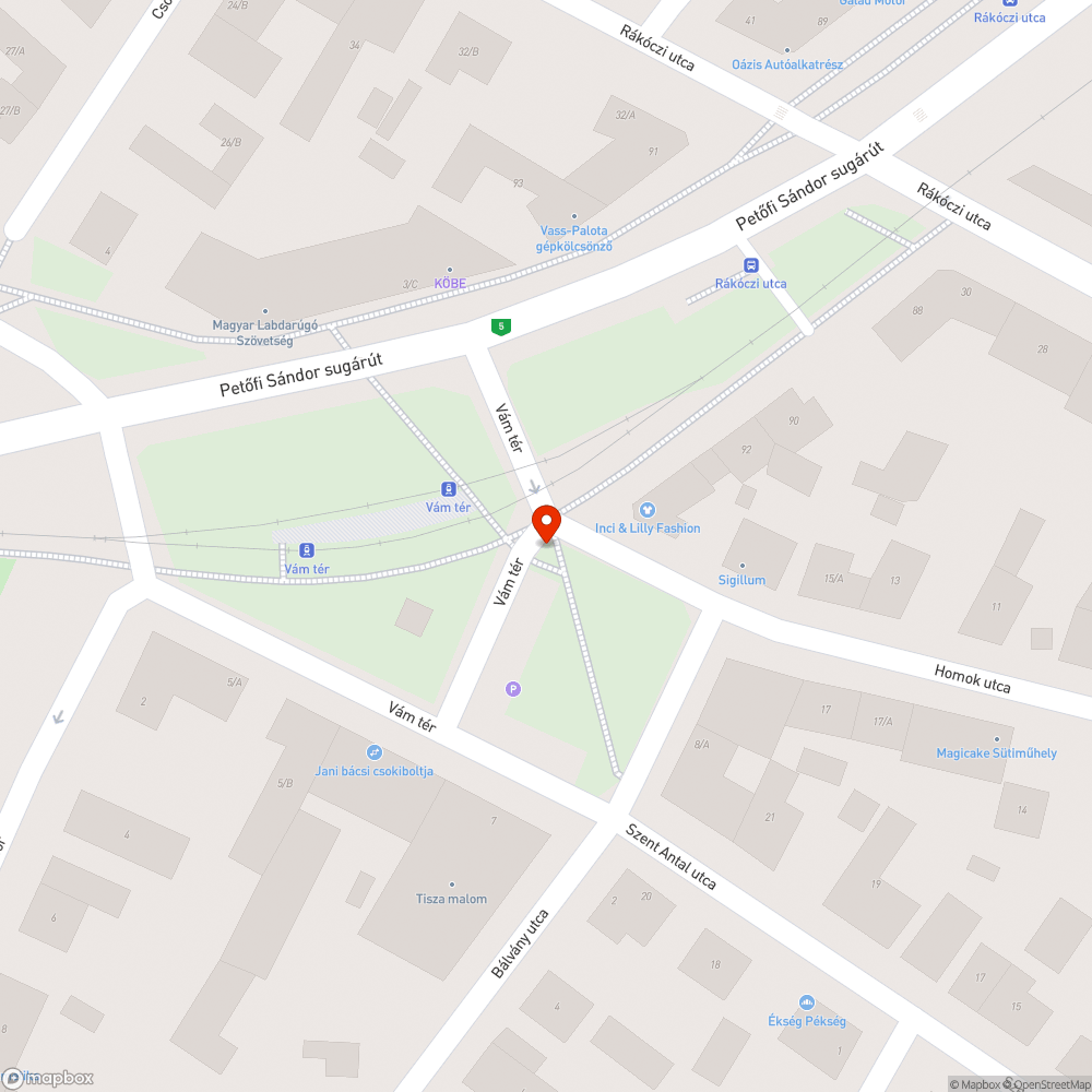 Megdőlt korlátsor bejelentés helye