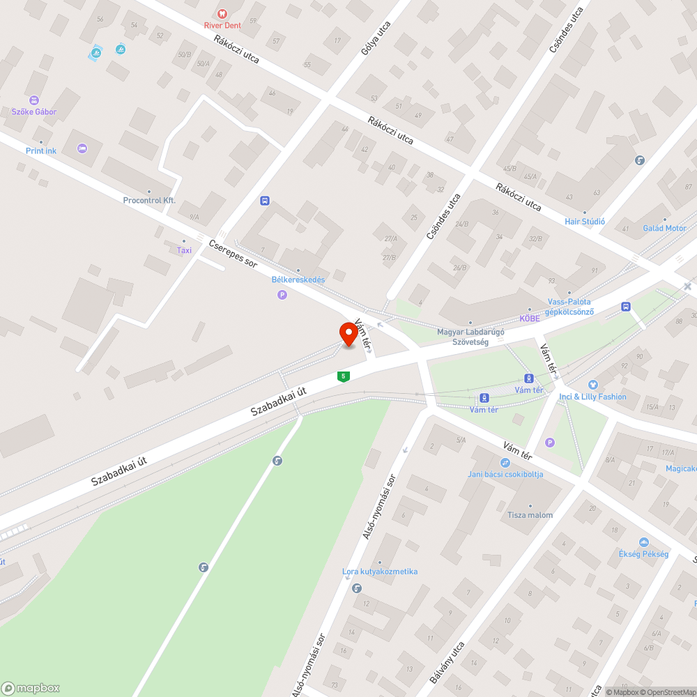 Kidöntött, szétporladt kőoszlopok bejelentés helye