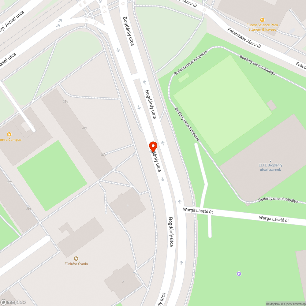 Üvegszilánk a kerékpárúton bejelentés helye