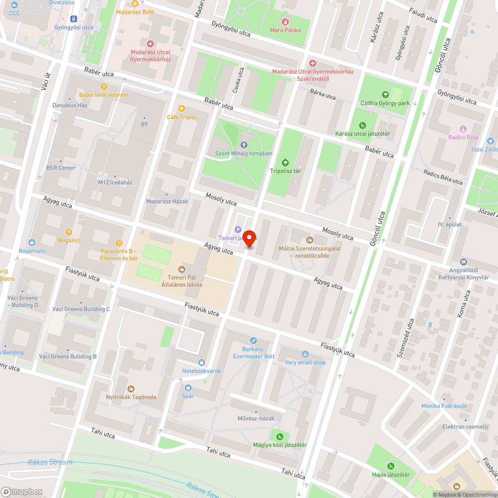 “Nincs meg a tábla” bejelentés helye