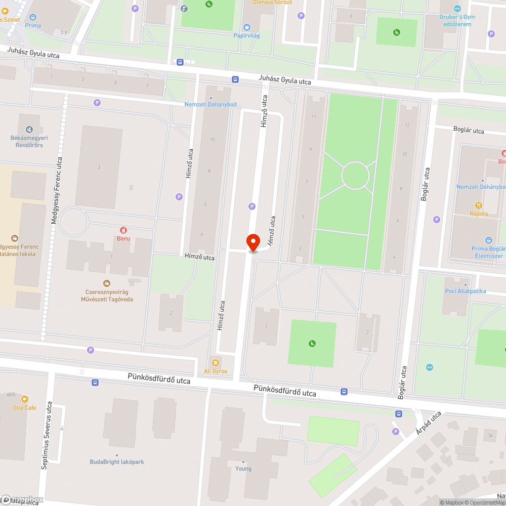 Közlekedésre alkalmatlan jármű bejelentés helye