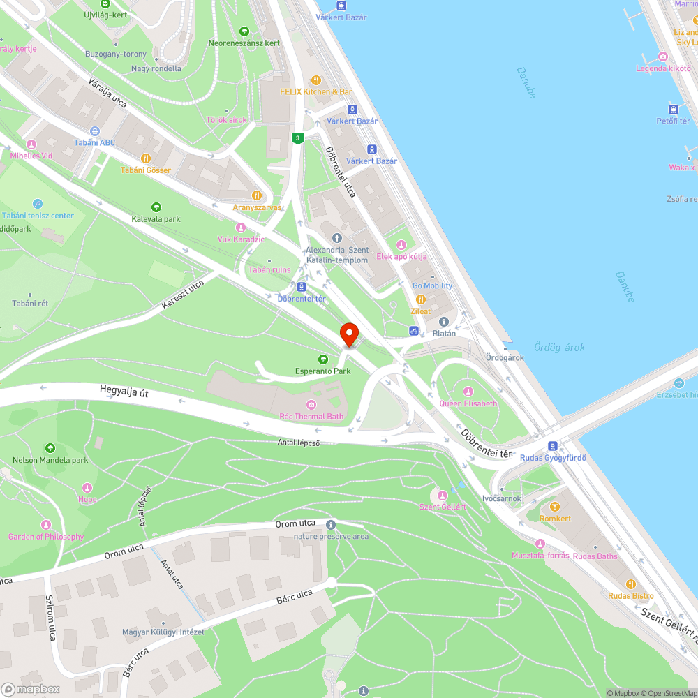 Baleset-veszélyes kidöntött korlát bejelentés helye