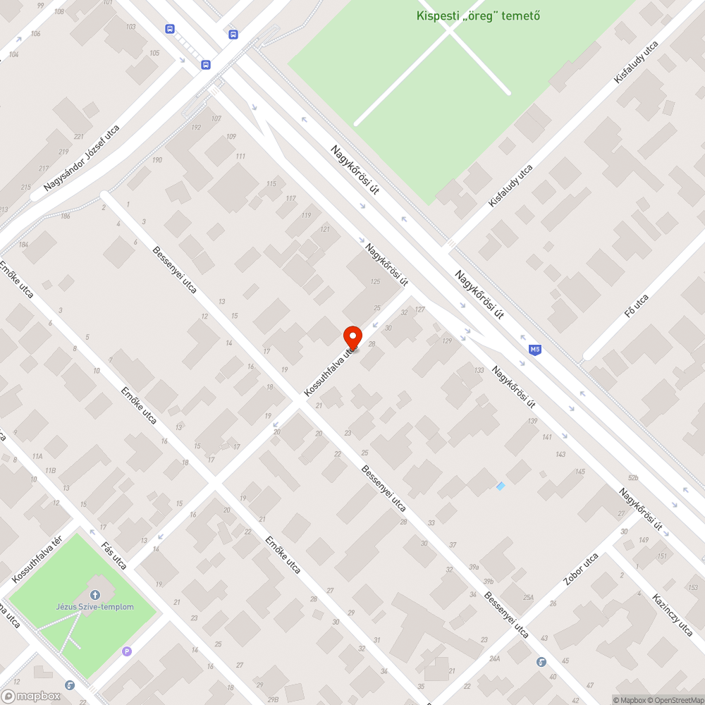 Balesetveszélyes kátyú a 1201 Kossuthfalva u. 26. sz. ház előtt az úttesten bejelentés helye