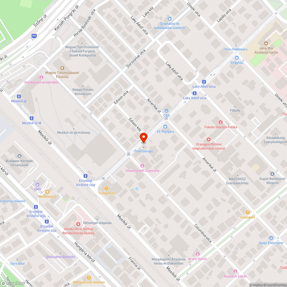 Rendszám nélküli autó bejelentés helye