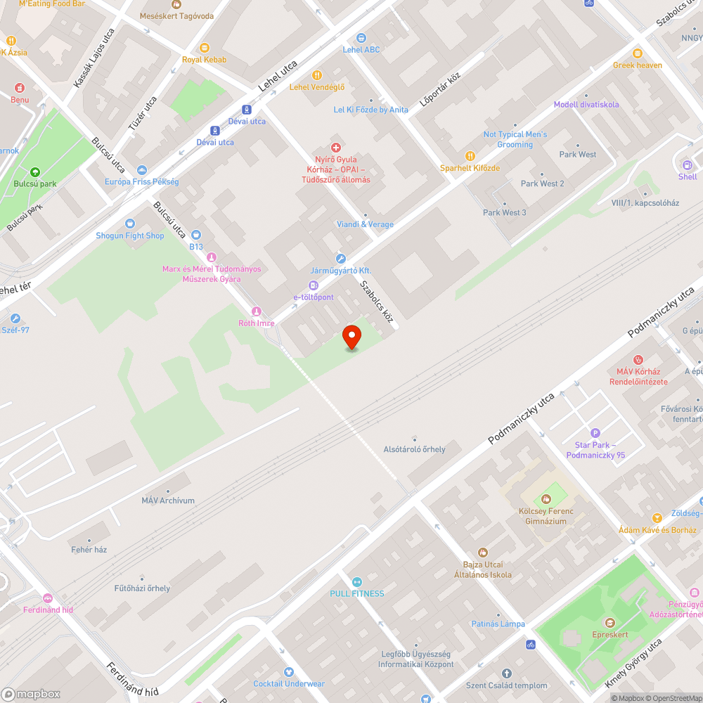 szemét bejelentés helye