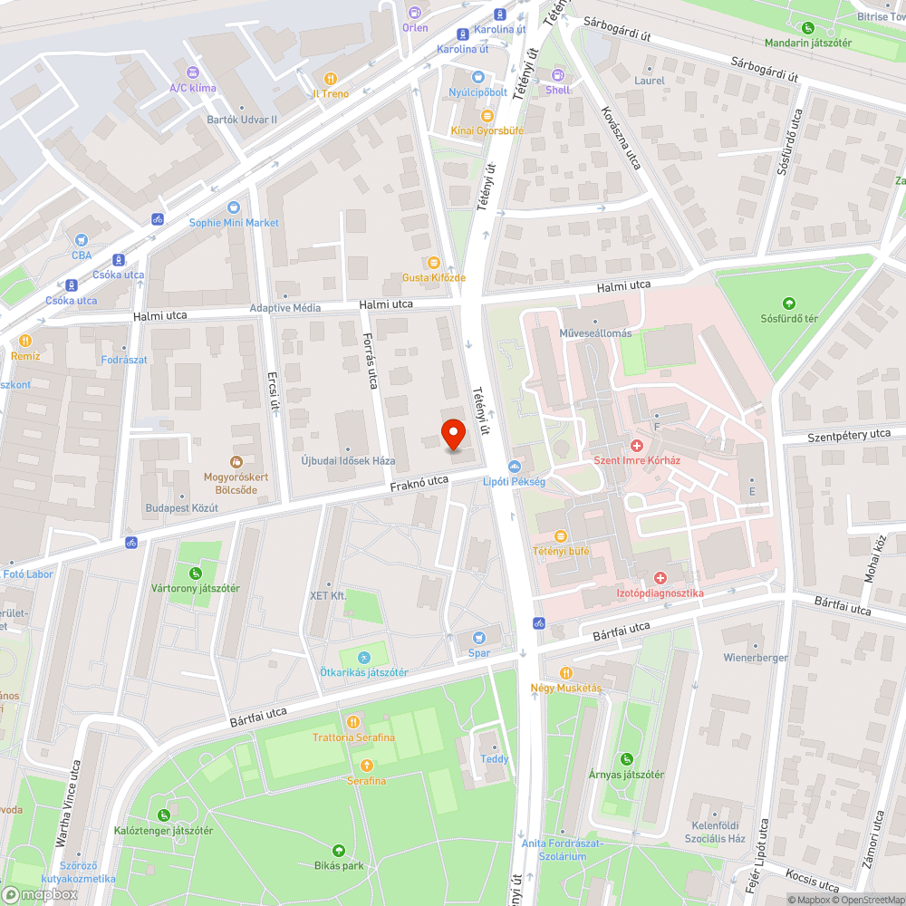 Elhagyott Ford bejelentés helye