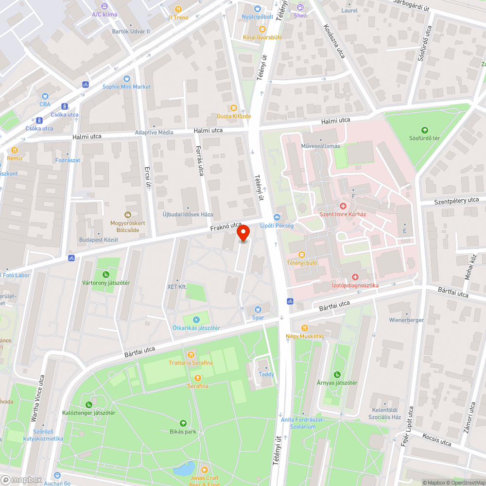 Elhagyott Skoda bejelentés helye