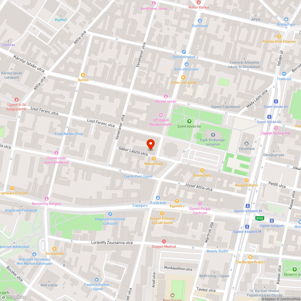 Illegális szemétlerakás bejelentés helye