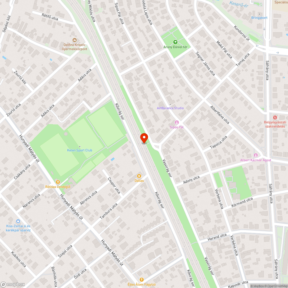 Graffitis, gyengén világított átjáró bejelentés helye