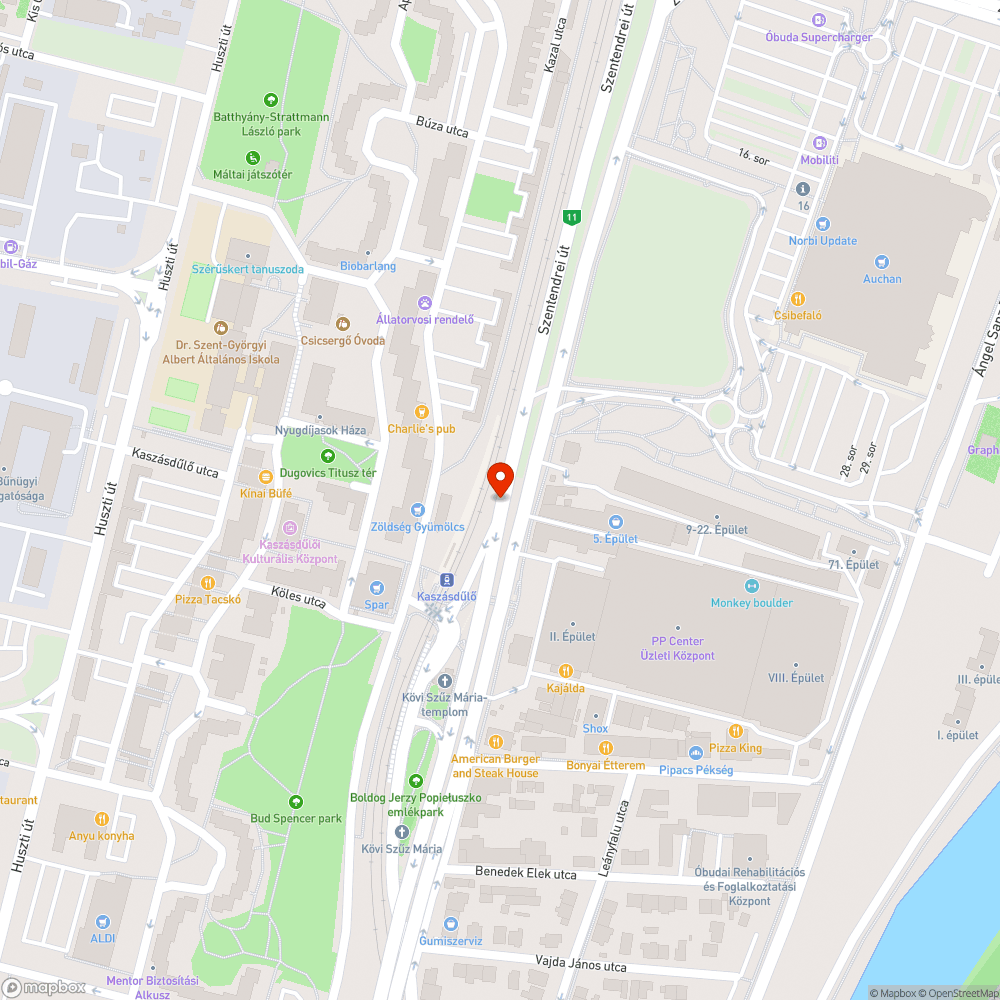 Elavult FRV bejelentés helye