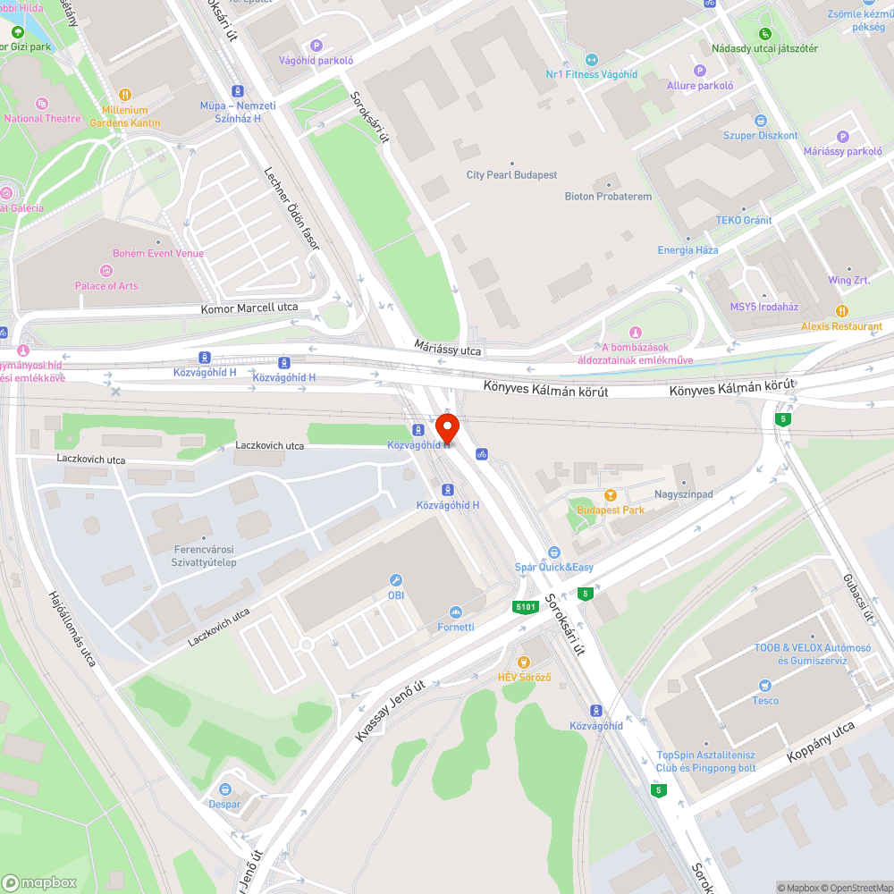 Kitépett korlát bejelentés helye