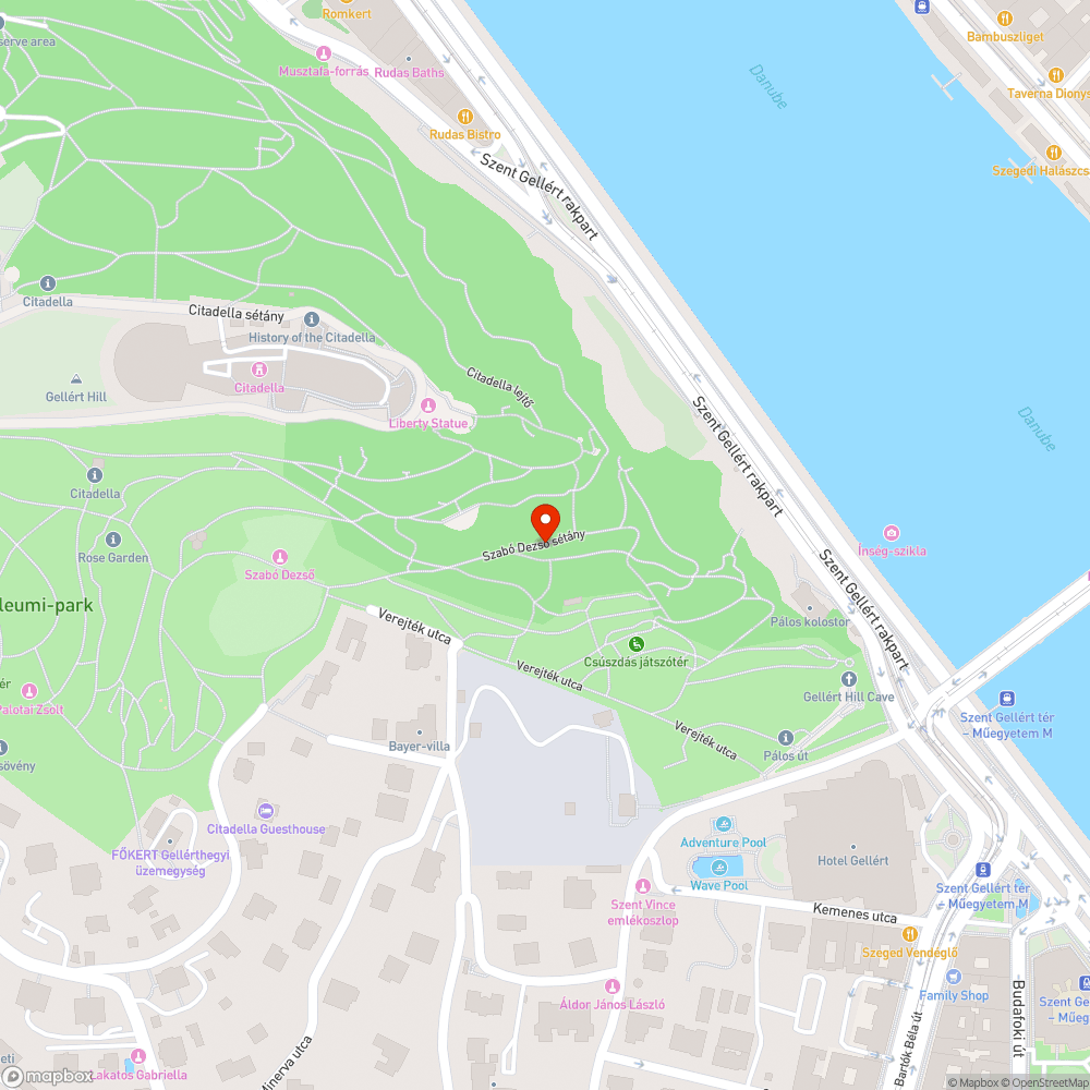 leszakad pad bejelentés helye