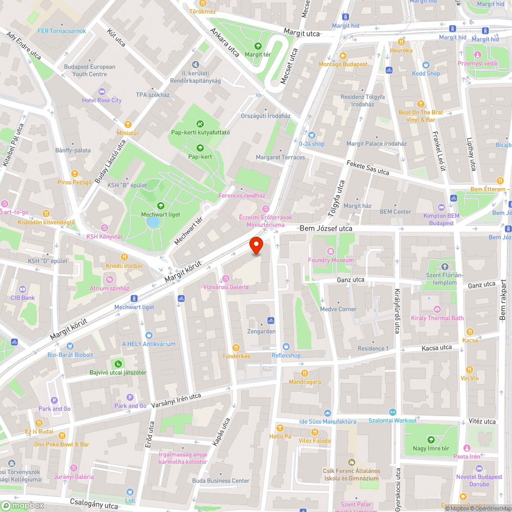 Margit krt. 40. bejelentés helye