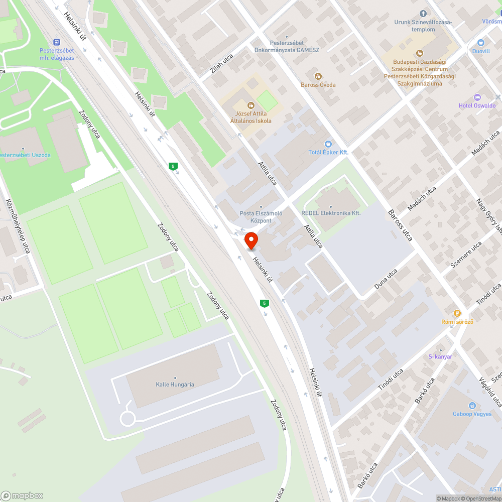 Elhagyott Ford bejelentés helye