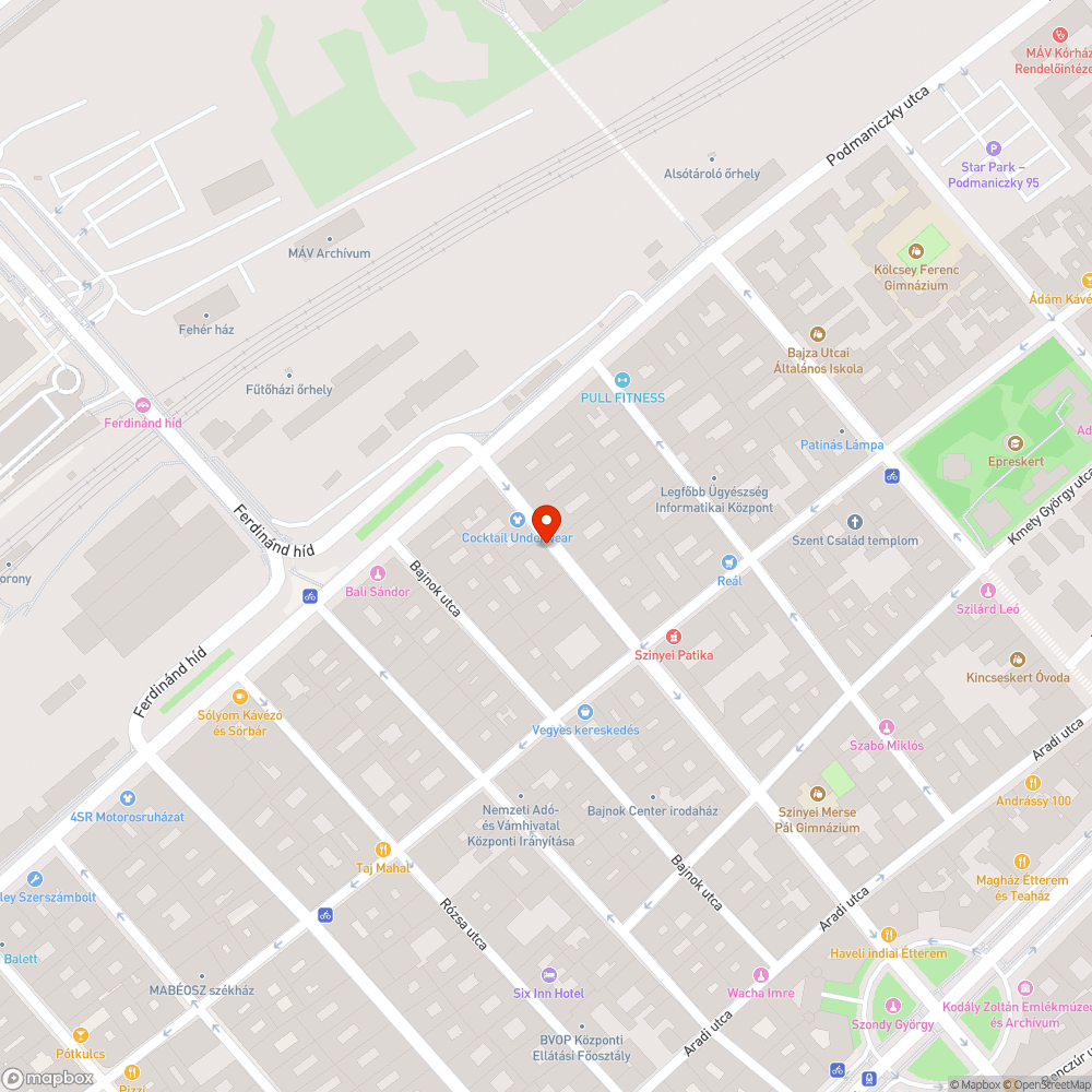 rongálódott fedél bejelentés helye