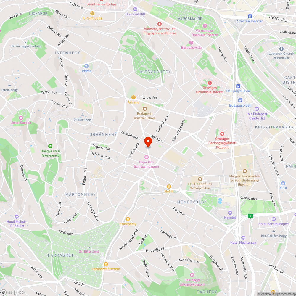 Matrac bejelentés helye