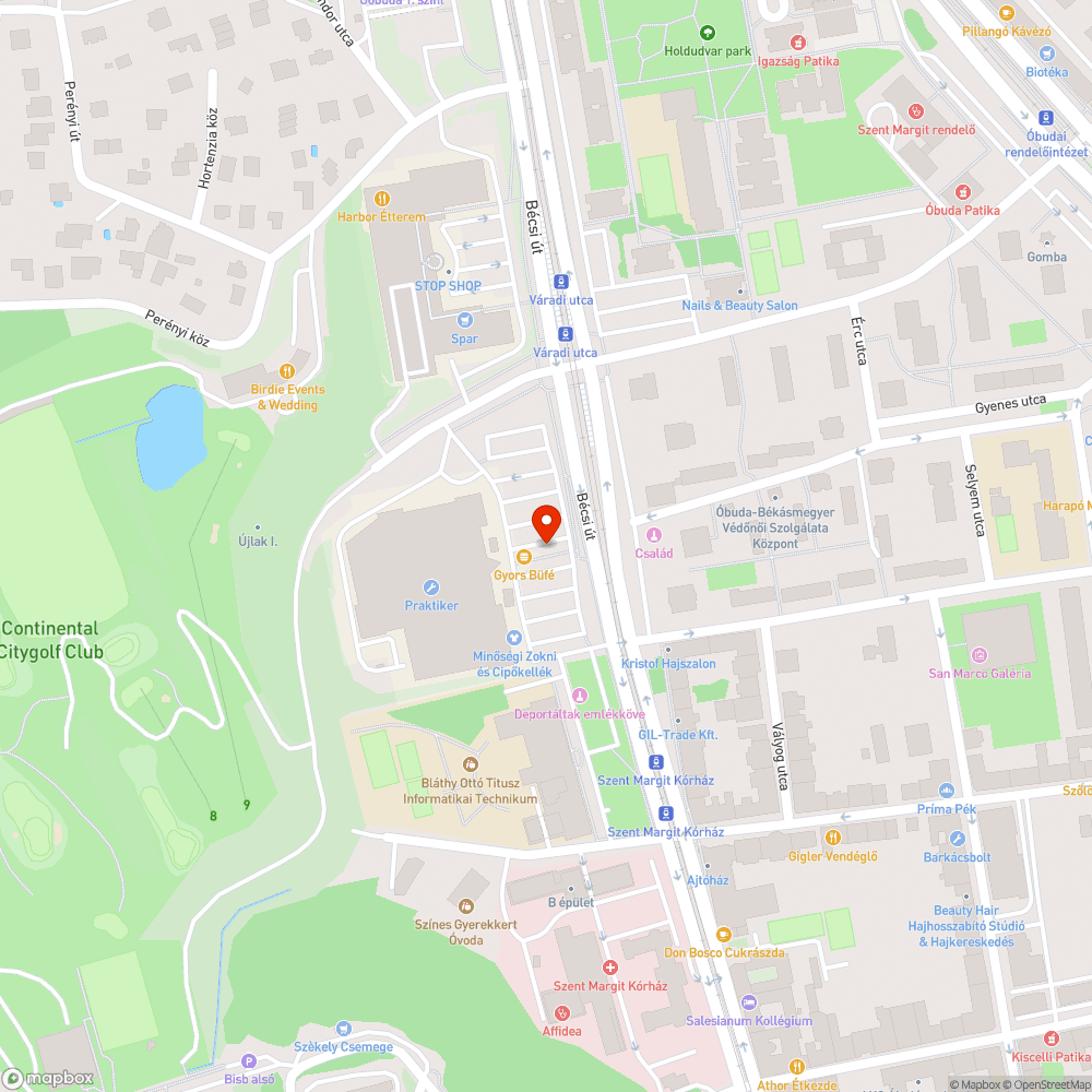 Kiégett lámpák bejelentés helye