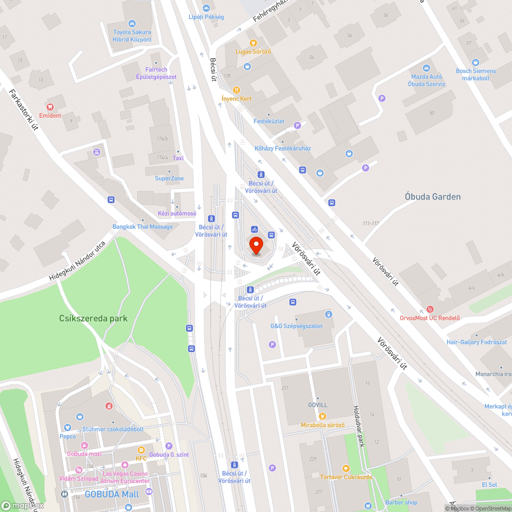 Hol a járatszám? bejelentés helye