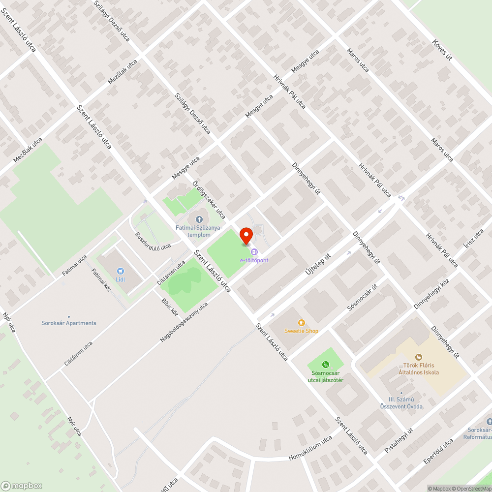 Külföldi rendszámú bejelentés helye