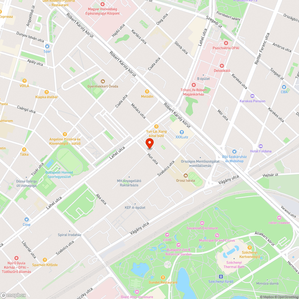 Hun utcai roncsok 2. bejelentés helye