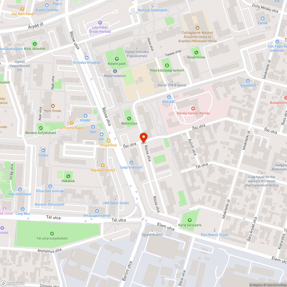 Elhagyott Honda bejelentés helye