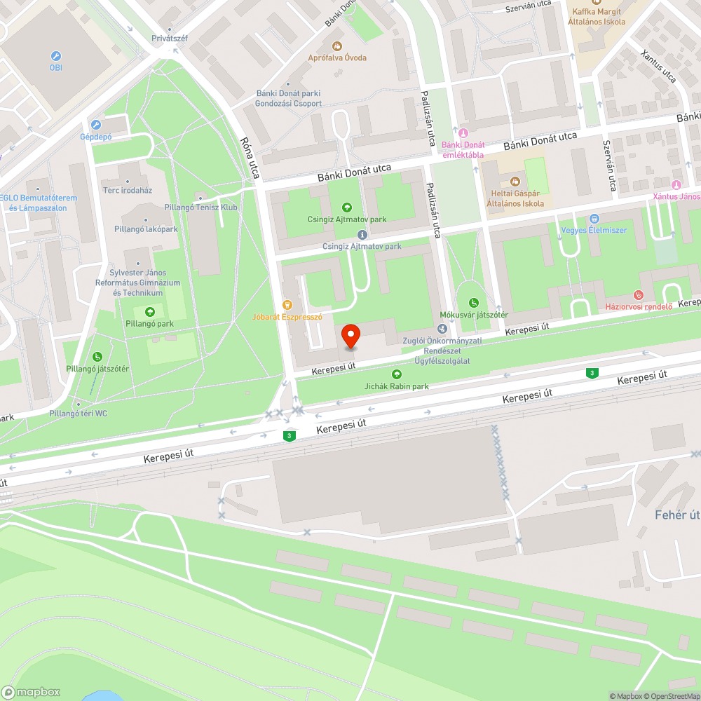 Rendszám nélküli autó bejelentés helye