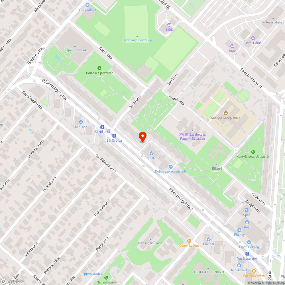 Rettenetesen rozsdás bejelentés helye