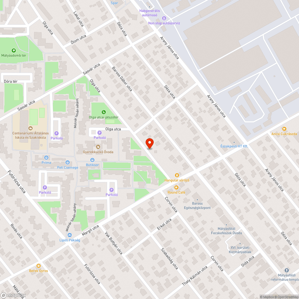 Elhagyott Citroen bejelentés helye