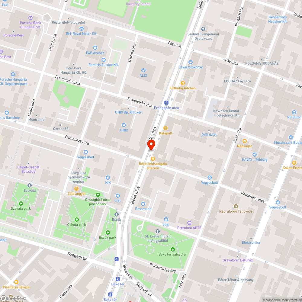 Hiányzó pollerek bejelentés helye