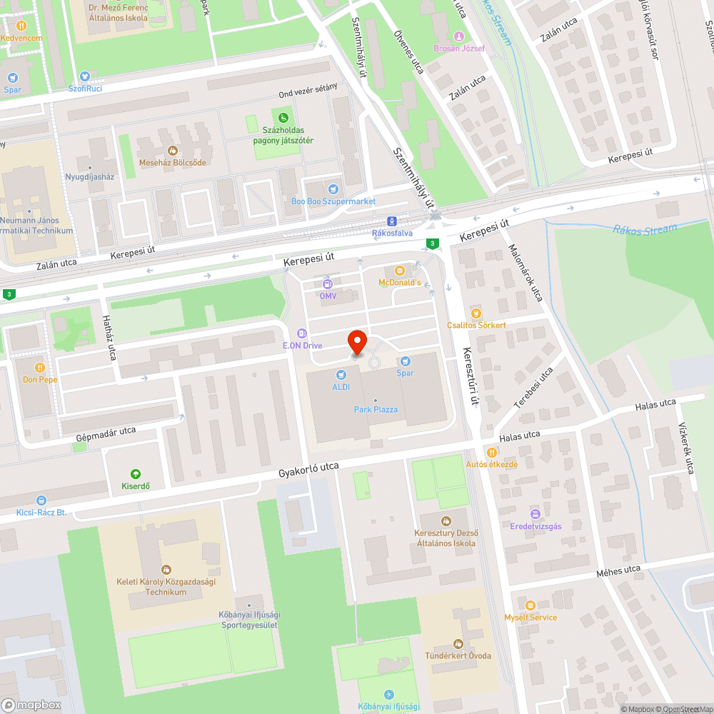 Hiányzó kerékpártámasz bejelentés helye