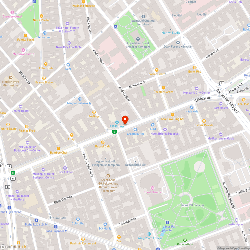 Elavult FRV bejelentés helye