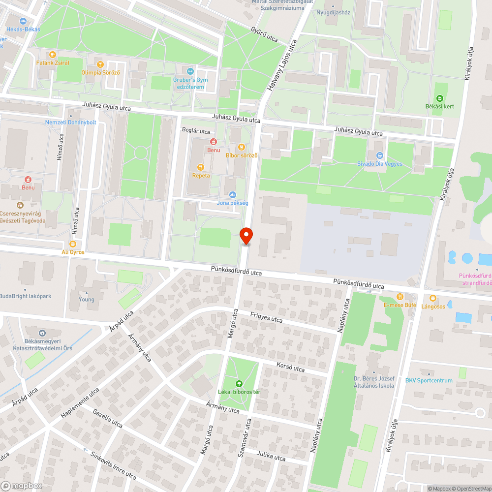 Pollerek kihelyezése bejelentés helye