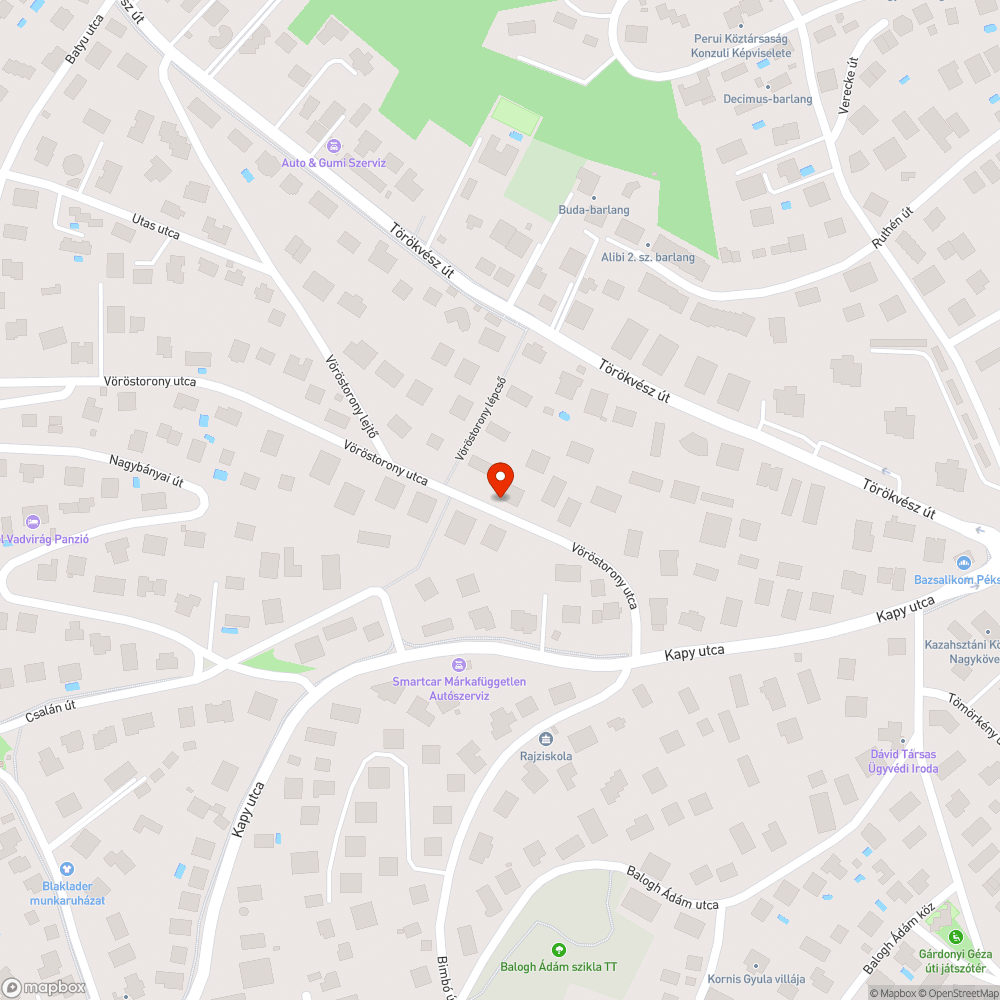 Lyukas fedlap bejelentés helye