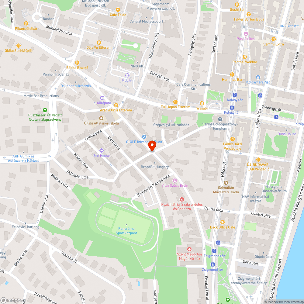 Hiányzó gyalogos átkelőhely egy iskola közelében. bejelentés helye