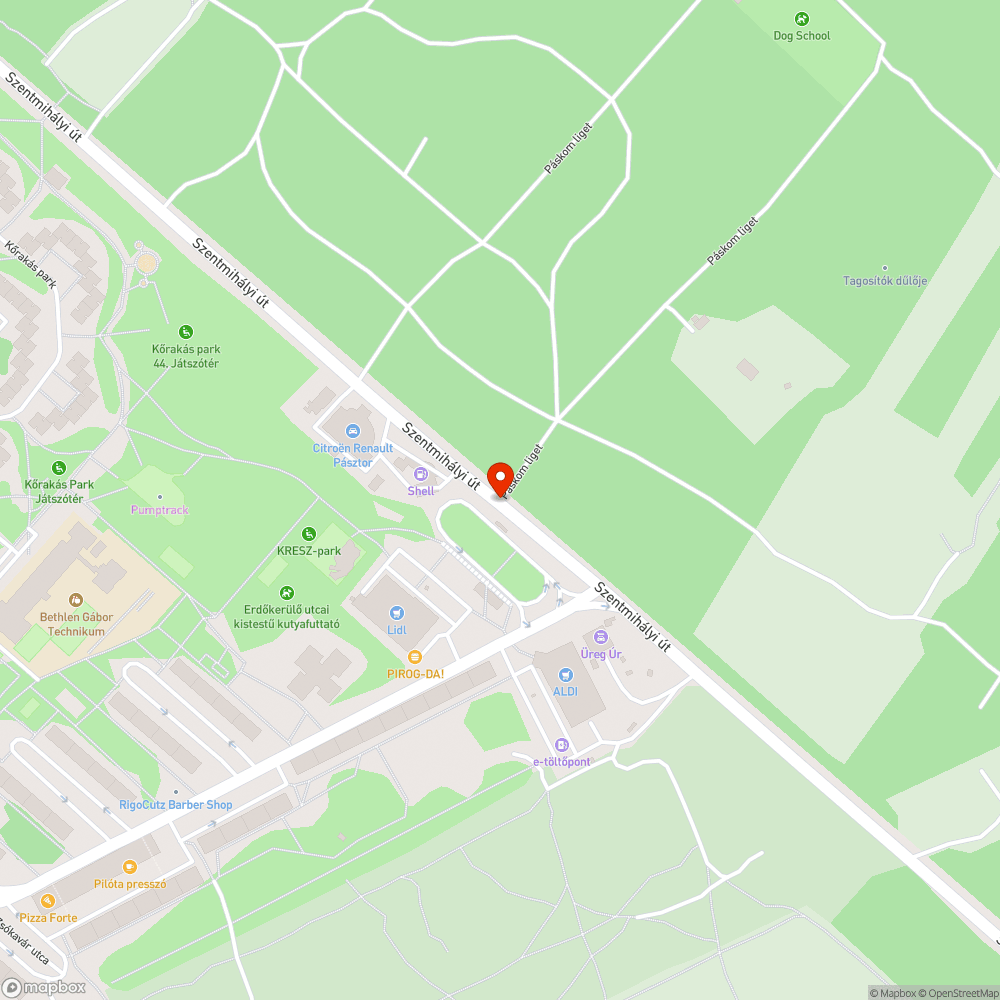 Zebra átkelőhely hiánya bejelentés helye