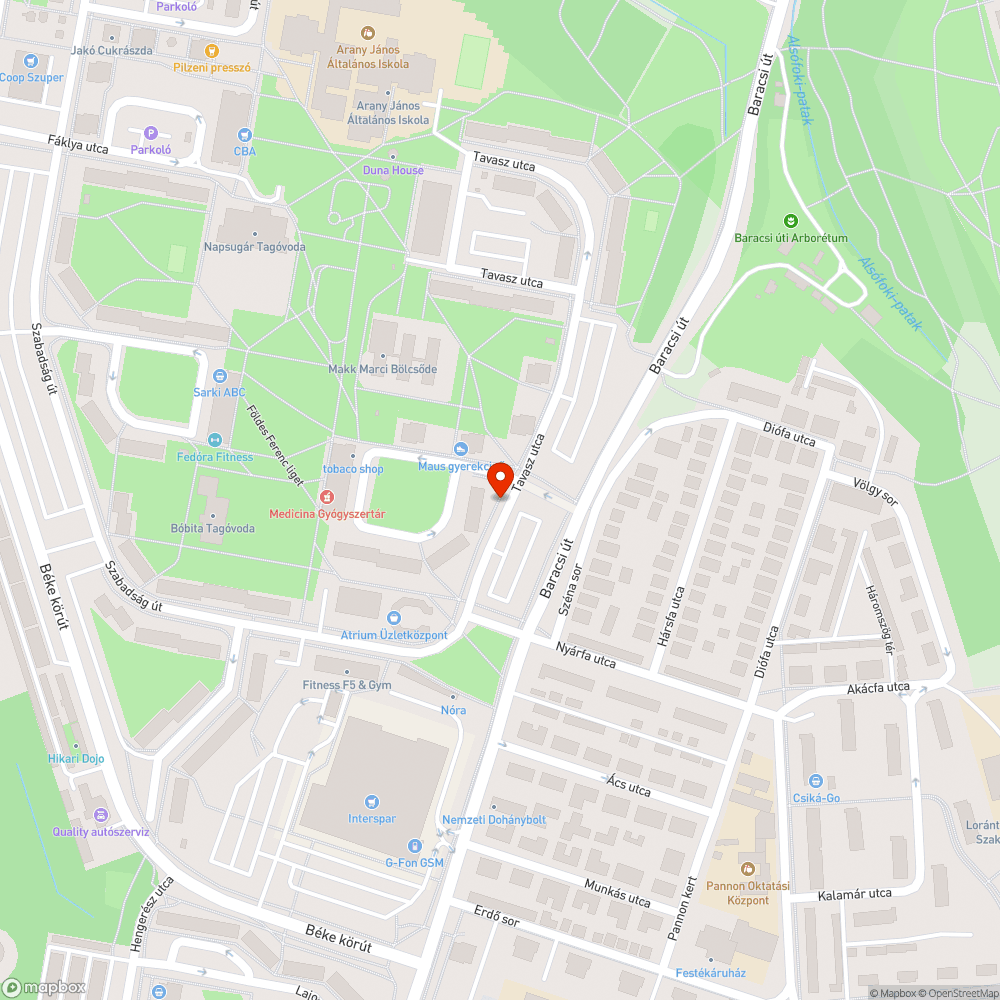 letörött faág bejelentés helye