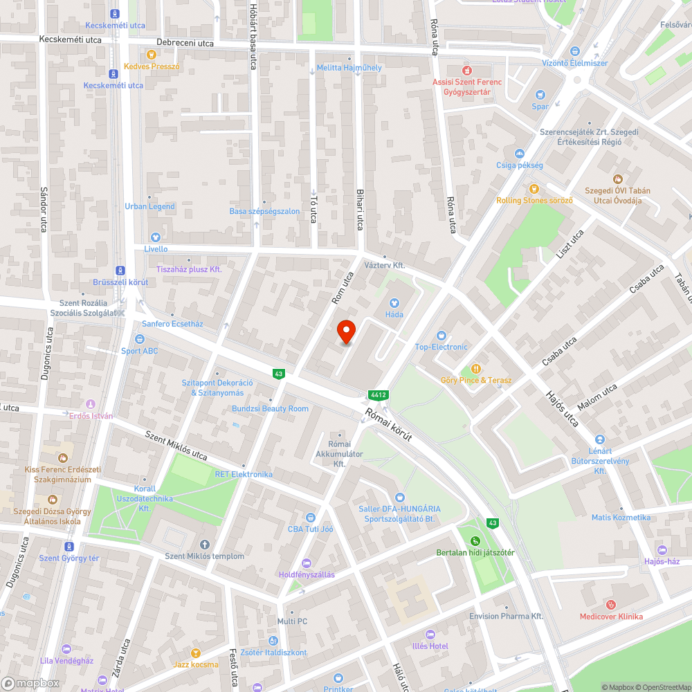 Emberi ürülék az utcán bejelentés helye