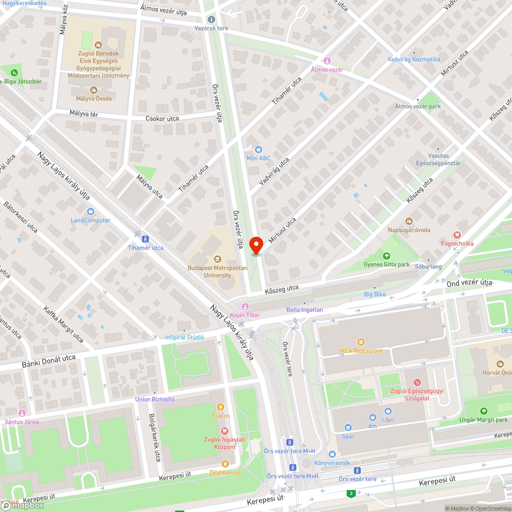 Szabálytalan parkolás bejelentés helye