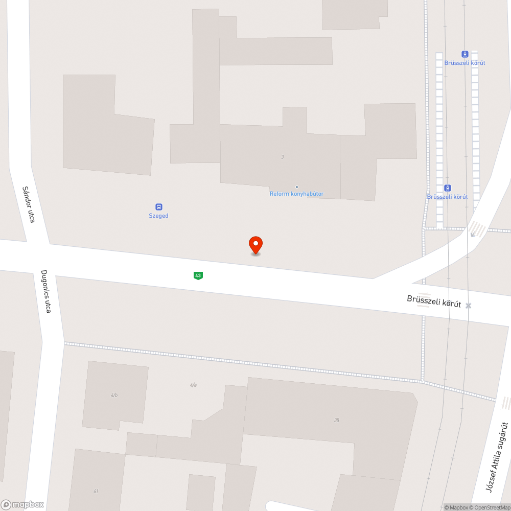 Eldugult csatorna lefolyó bejelentés helye