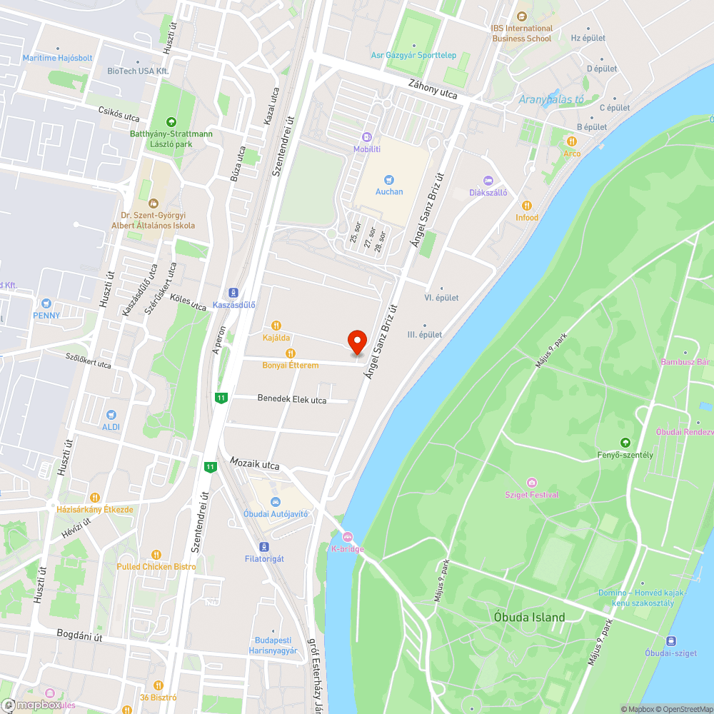 A kerékpárútra behajtani tilos bejelentés helye