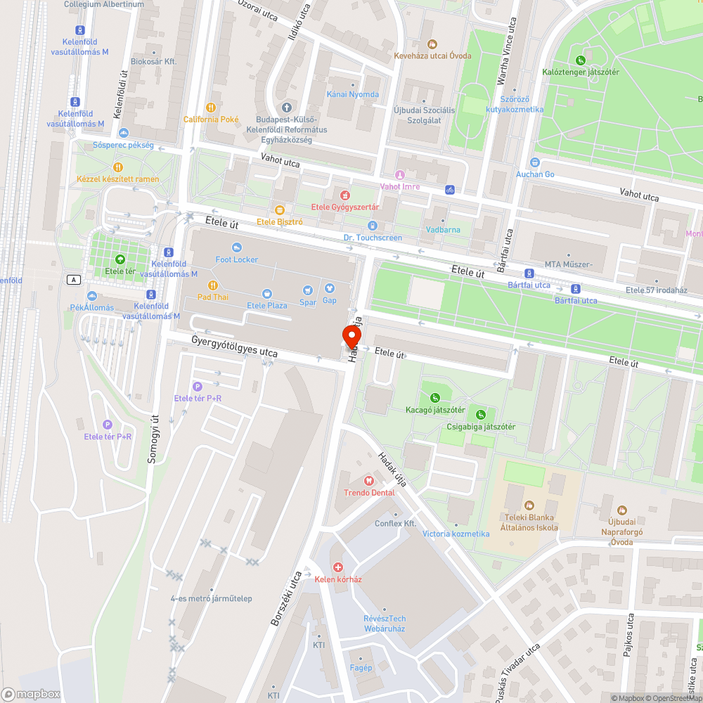 Veszélyes kátyú, forgalomtechnikai hiányosság bejelentés helye