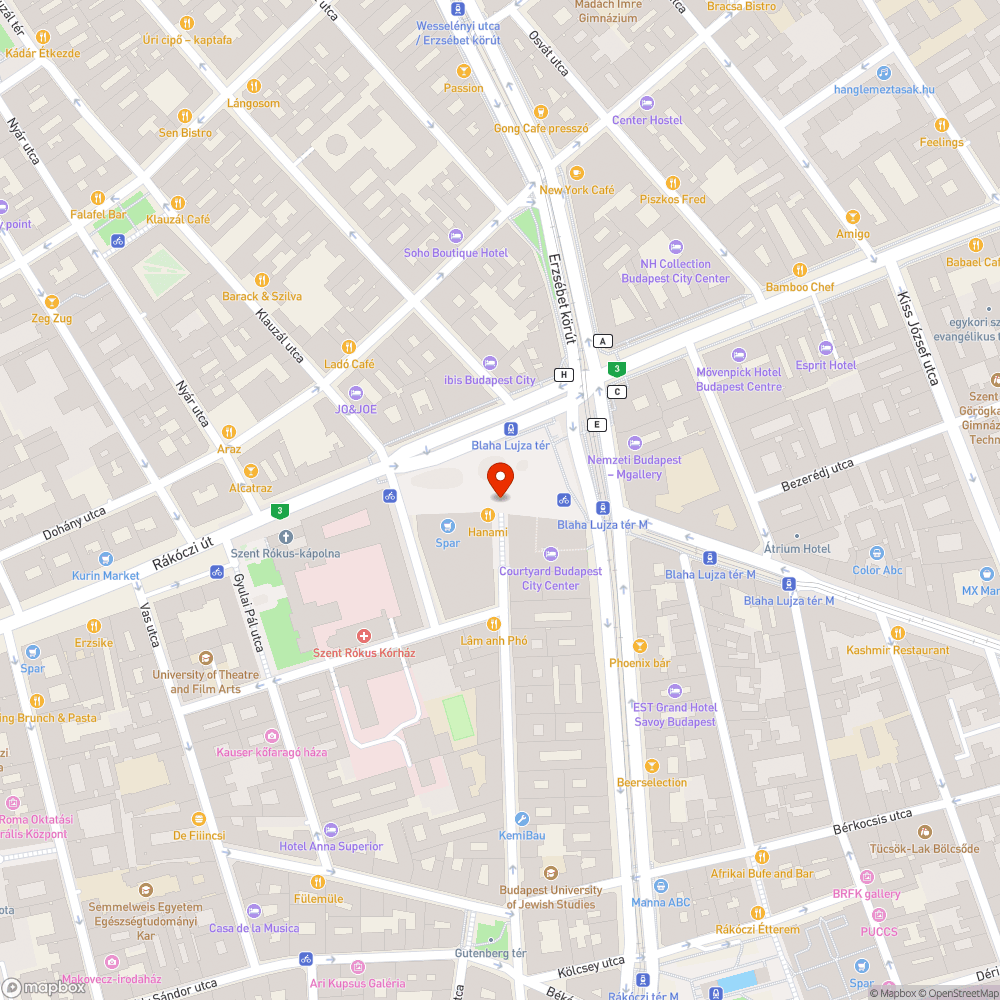 Óriási pocsolya bejelentés helye