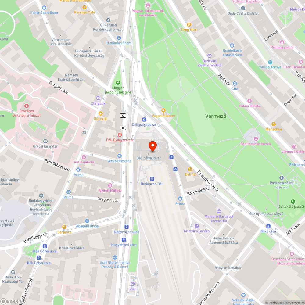 Burkolati hibák a Déliben bejelentés helye