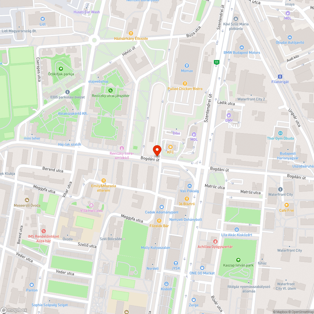 Lekopott zebra bejelentés helye