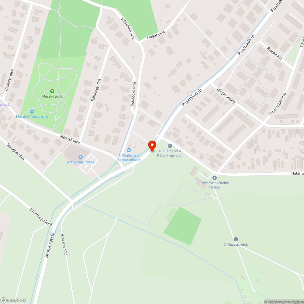 Nagyon veszélyes járdaszakasz bejelentés helye