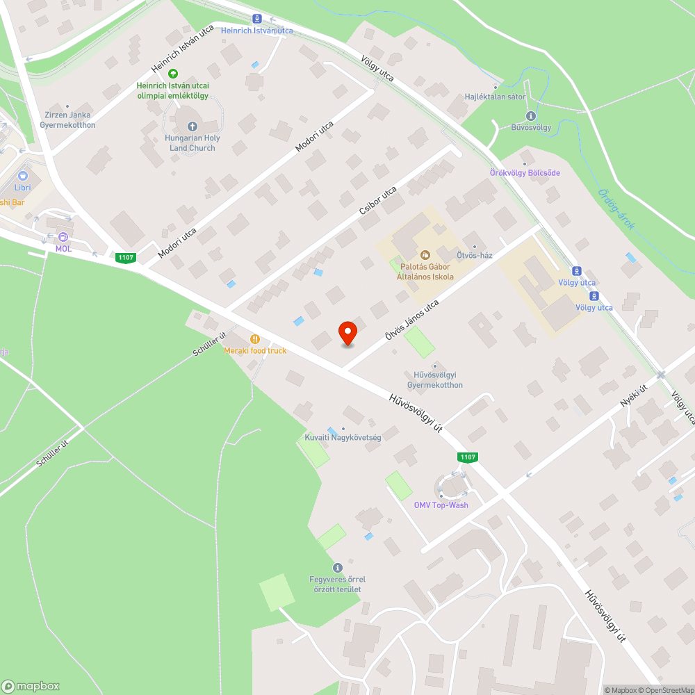 Sáros utca bejelentés helye