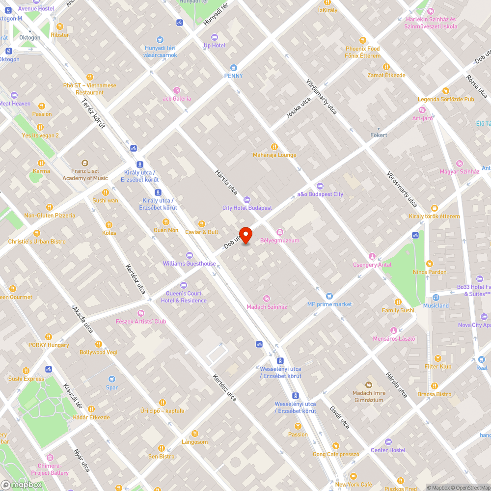 Elhagyott autó bejelentés helye