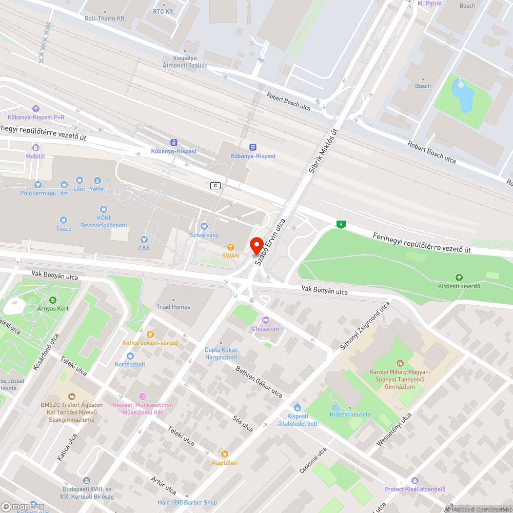 Megdöntött korlátsor bejelentés helye