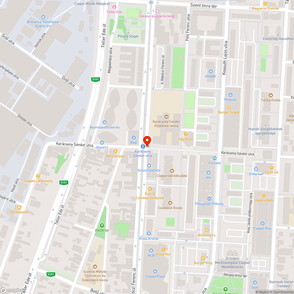 Hiányzó pollerek bejelentés helye